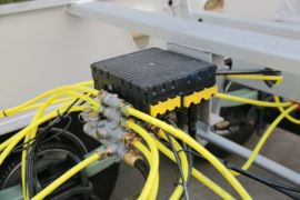 45英尺系列&nbsp;集装箱式半挂车底盘图片