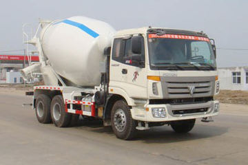 福田 欧曼 336马力 6X4 混凝土搅拌车(神狐牌)(HLQ5251GJBB)