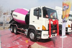 广汽日野 700系列 350马力 6X4 混凝土搅拌车(YC5250GJBFS2PK)