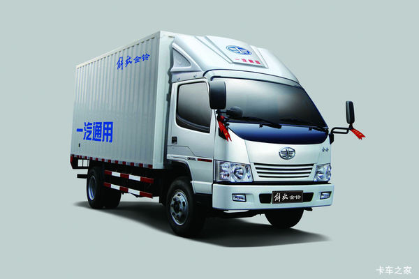 一汽通用 金铃 140马力 4X2 6.2米单排厢式载货车