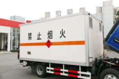 江淮 骏铃E6 130马力 4X2 4.07米易燃气体厢式运输车(顺肇牌)(SZP5040XRQHFC2)