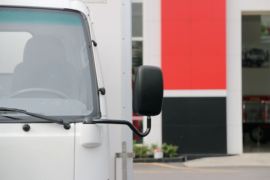 庆铃底盘&nbsp;爆破器材运输车外观图片