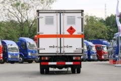 庆铃 五十铃100P 98马力 4X2 4.23米易燃气体厢式运输车(顺肇)(SZP5040XRQQL3)