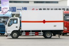 庆铃 五十铃100P 98马力 4X2 4.23米易燃气体厢式运输车(顺肇)(SZP5040XRQQL3)