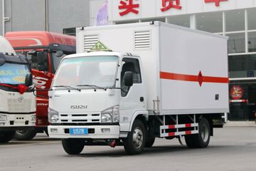 庆铃 五十铃100P 98马力 4X2 4.23米易燃气体厢式运输车(顺肇)(SZP5040XRQQL3)
