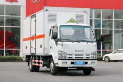 庆铃 五十铃100P 98马力 4X2 4.23米易燃气体厢式运输车(顺肇)(SZP5040XRQQL3)