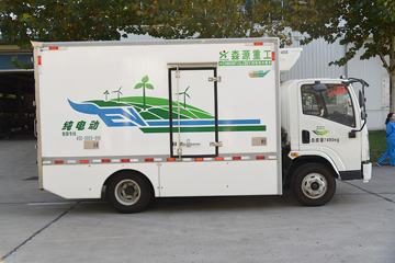 SE7&nbsp;电动冷藏车外观图片