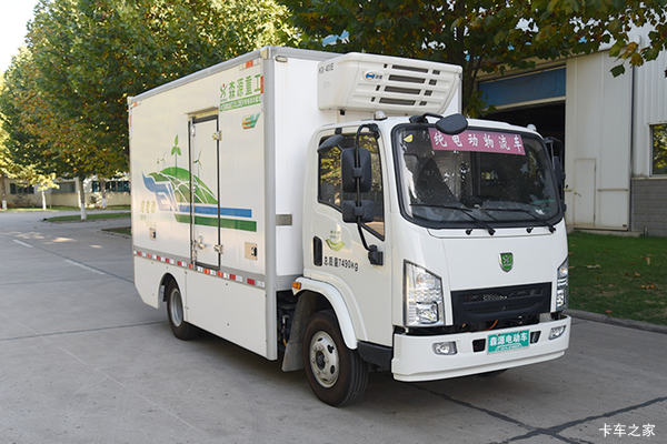 森源 SE7 7.5T 4米单排纯电动冷藏车96.77kWh