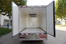 SE7&nbsp;电动冷藏车上装图片