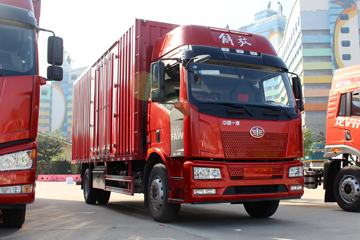 一汽解放 J6L中卡 质惠版 220马力 4X2 9.7米厢式载货车(CA5180XXYP62K1L7E5)