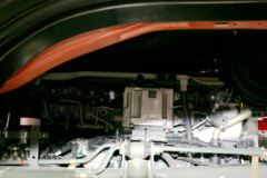 中国重汽 HOWO T7H重卡 440马力 8X4 9.5米排半仓栅式载货车(ZZ5317CCYV466HE1)