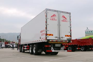 一汽解放底盘&nbsp;冷藏车外观图片