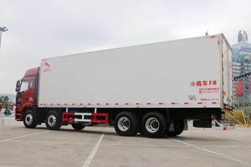 一汽解放底盘&nbsp;冷藏车外观图片