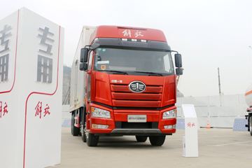 一汽解放底盘&nbsp;冷藏车外观图片