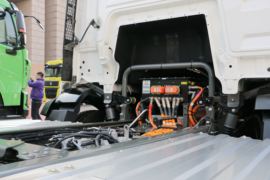 HOWO T5G&nbsp;电动垃圾车底盘图片