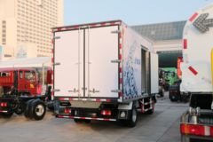 中国重汽HOWO 悍将 170马力 4X2 4.1米冷藏车(国六)(ZZ5047XLCG3315F145)