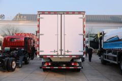 中国重汽HOWO 悍将 170马力 4X2 4.1米冷藏车(国六)(ZZ5047XLCG3315F145)