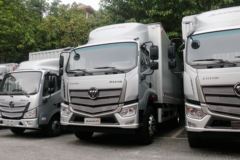 福田 欧航R系 超级卡车 180马力 厢式载货车(国六)