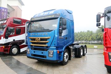 上汽红岩 杰狮重卡C500e 560马力 6X4牵引车(采埃孚16挡)(CQ4256HYVG334)