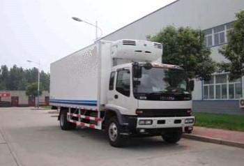 庆铃 五十铃 175马力 4X2 冷藏车(红宇牌)(HYJ5140XLCA)