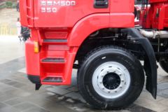 上汽红岩 杰狮M500 350马力 8X4 随车起重运输车