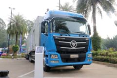 福田 欧曼GTL 6系重卡 460马力 8X4 中置轴冷藏车