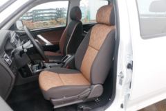 骐铃汽车 T5 PLUS 2018款 舒适版 2.8T柴油 109马力 两驱 加长轴距双排皮卡