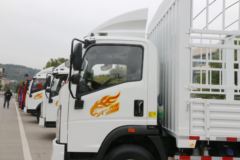 中国重汽 豪曼先锋H3 190马力 单排仓栅式轻卡(国六)