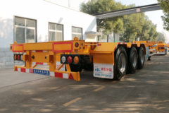 中集华骏 30英尺大鹅颈骨架车(集装箱运输半挂车)