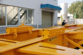 40英尺系列&nbsp;集装箱式半挂车外观图片