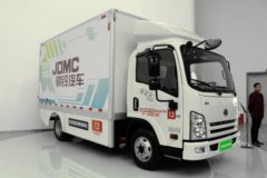 骐铃汽车 EV300 4.5T 4.15米单排纯电动厢式轻卡(JML5041XXYBEV03)86.02kWh