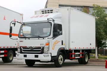 中国重汽 豪曼H3 115马力 4米单排冷藏车(ZZ5048XLCD17EB0)