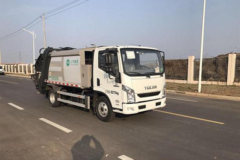 跃进 超越C500-33 150马力 4X2车压缩式垃圾车(畅达牌)(NJ5080ZYS5)