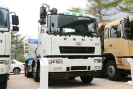 华菱M5&nbsp;混凝土搅拌车外观                                                图片