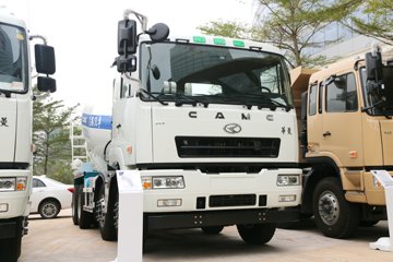 华菱重卡 345马力 8X4 4方混凝土搅拌车(AH5310GJB8L5)
