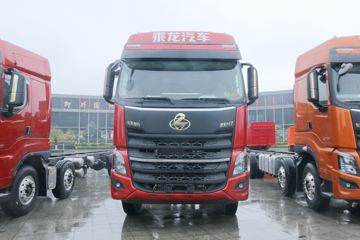 东风柳汽 乘龙H7重卡 400马力 8X4 9.5米栏板载货车(LZ1311H7FB)
