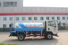 中国重汽 统帅 141马力 4X2 洒水车(绿叶牌)(JYJ5087GSSE)
