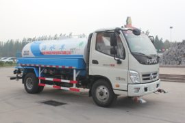 福田奥铃底盘&nbsp;洒水车/喷洒车外观图片