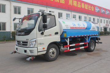 福田 奥铃CTX 110马力 4X2 洒水车(绿叶牌)(JYJ5080GSSE)