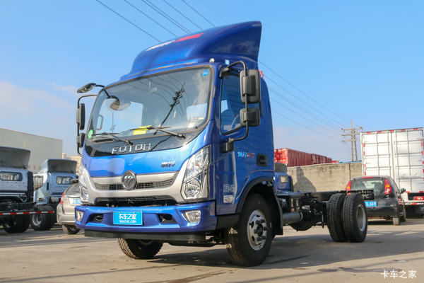 福田 奥铃新捷运 170马力 4.18米单排栏板轻卡(宽轴距)(BJ1048V9JDA-A1)