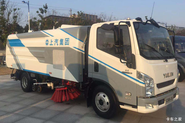 跃进 超越C300-38 125马力 4X2 洗扫车(畅达牌)(NJ5080TXS5)
