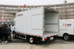 东风电动 凯普特 EV350 4.5T 4.2米单排纯电动厢式轻卡89.35kWh