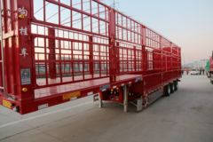 锣响 13米超低货台仓栅式运输半挂车