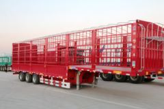 锣响 13米超低货台仓栅式运输半挂车