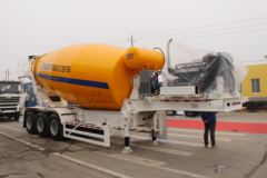 中集瑞江 17.4方混凝土搅拌运输半挂车