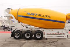 中集瑞江 17.4方混凝土搅拌运输半挂车