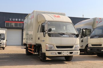 江铃 顺达窄体 122马力 3.8米排半厢式轻卡(国六)(JX5041XXYTGA26)