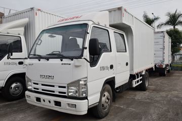 庆铃 五十铃100P 115马力 3.245米双排厢式轻卡(QL5040XXYAMHWJ)