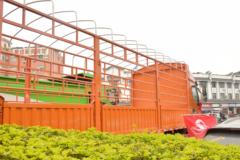 东风柳汽 乘龙H5中卡 220马力 4X2 6.8米仓栅式载货车(LZ5182CCYM3AB)