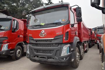 东风柳汽 乘龙H5 350马力 8X4 7.6米自卸车(300后桥)(LZ3312M5FB)